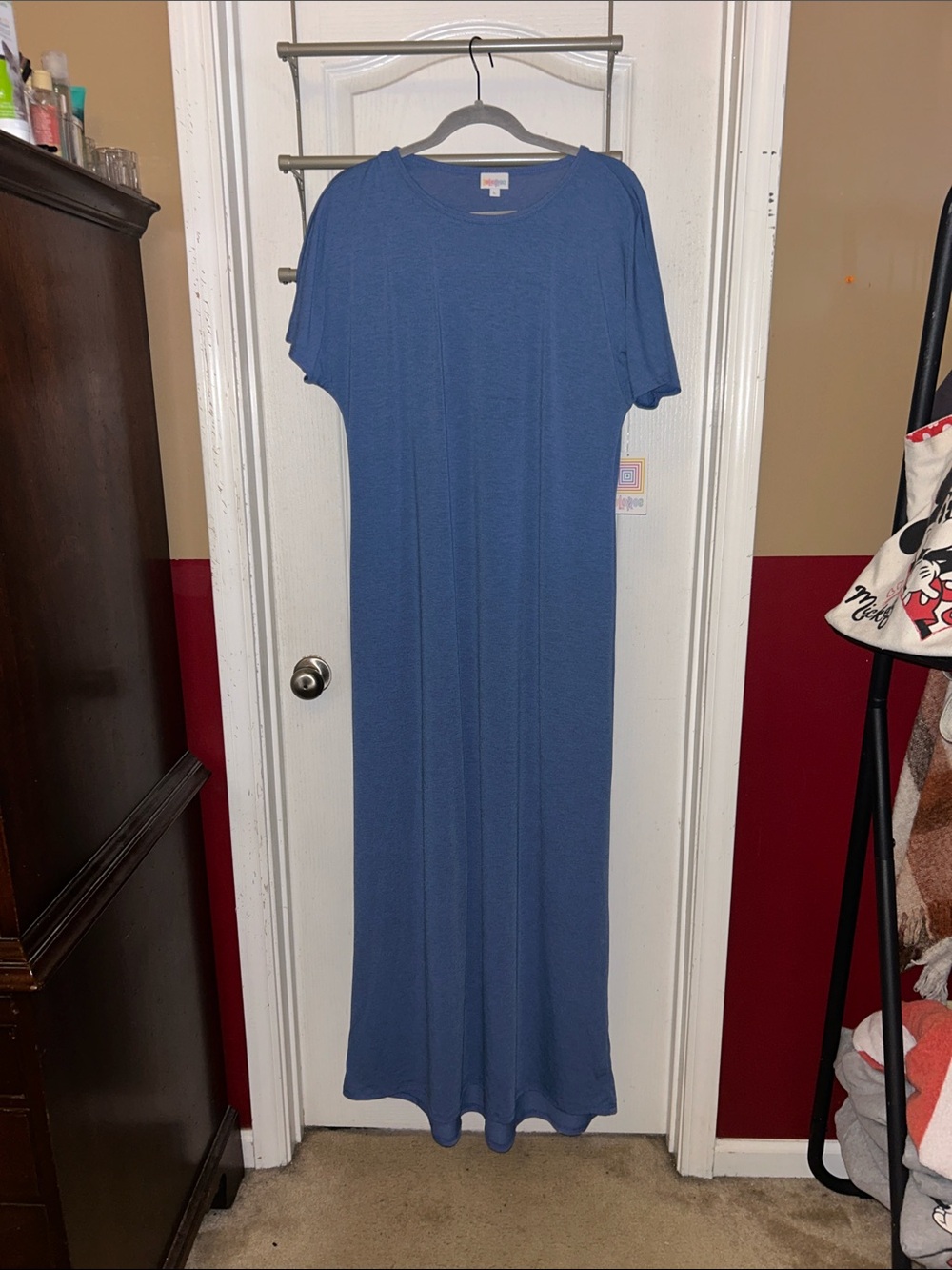 Blue Maxi Dress Lularoe Maria